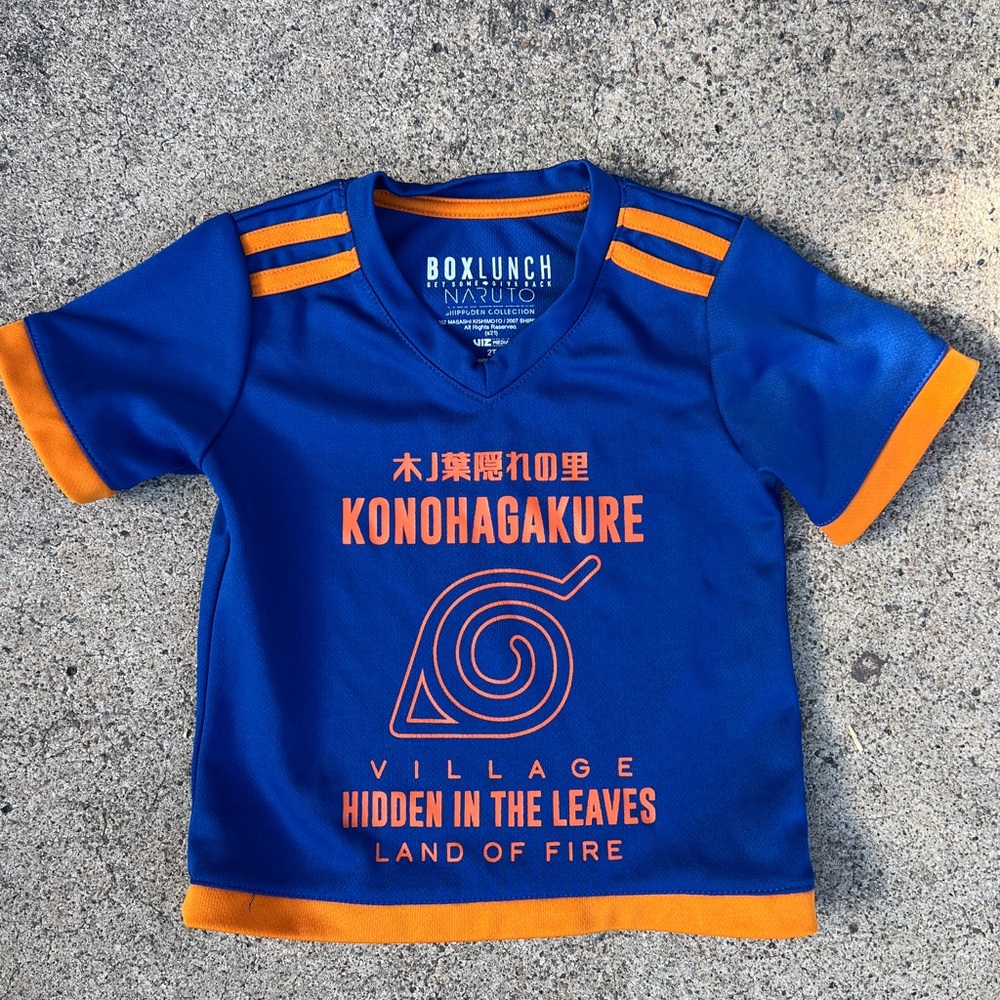 Naruto Shippuden Hidden Leaf Village Toddler Jersey - BoxLunch Exclusive